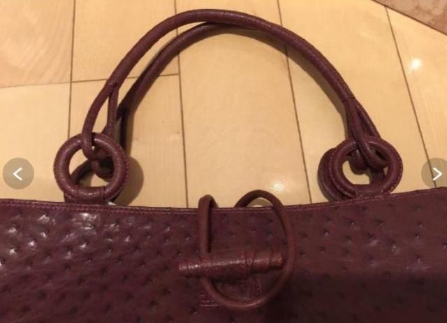 売り尽くし〜HAMANOハマノオーストリッチトートバック超美品濱野皮革工藝 < 女性ファッション  売り尽くし〜HAMANOハマノオーストリッチトートバック超美品濱野皮革工藝 < 女性ファッションの