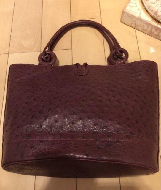 売り尽くし〜HAMANOハマノオーストリッチトートバック超美品濱野皮革工藝 < 女性ファッション  売り尽くし〜HAMANOハマノオーストリッチトートバック超美品濱野皮革工藝 < 女性ファッションの