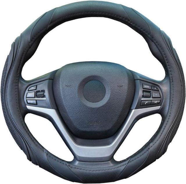 ハンドルカバー 軽自動車 シリコーン レザー sサイズ おしゃれ 手触りよし ステアリングカバー グリップ感よし ブラック < 自動車/バイク ハンドルカバー 軽自動車 シリコーン レザー sサイズ おしゃれ 手触りよし ステアリングカバー グリップ感よし ブラック < 自動車/バイク