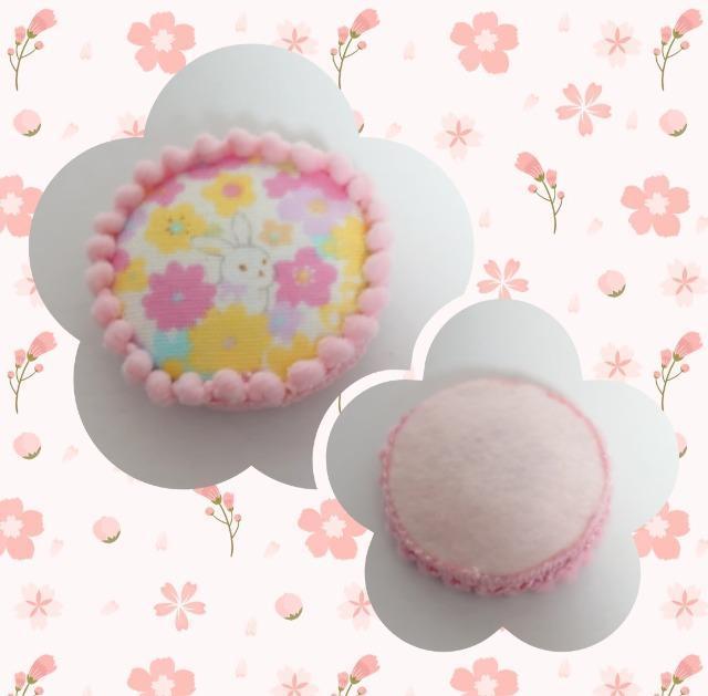 ハンドメイド♪くるみボタンマグネット『お花畑うさぎ』@ < ペット/手芸/園芸 ハンドメイド♪くるみボタンマグネット『お花畑うさぎ』@ < ペット/手芸/園芸の