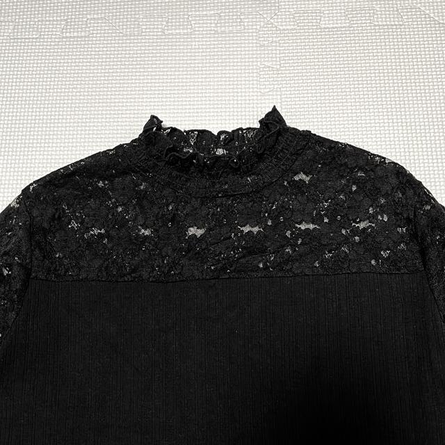 フェアリーグランジ 森ガール レース切り替えカットソー < 女性ファッション  フェアリーグランジ 森ガール レース切り替えカットソー < 女性ファッションの