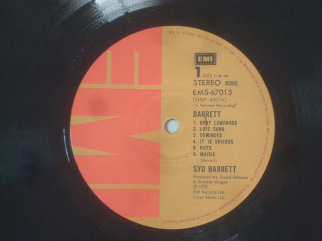 l߂Âʒj / VhEobgiSYD BARRETTj@ѕtQLP  CD/DVD/rfI 