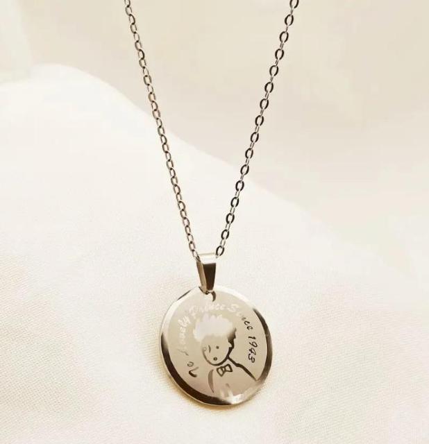 新品 星の王子さま コインネックレス 銀色 < 女性アクセサリー/時計 新品 星の王子さま コインネックレス 銀色 < 女性アクセサリー/時計の