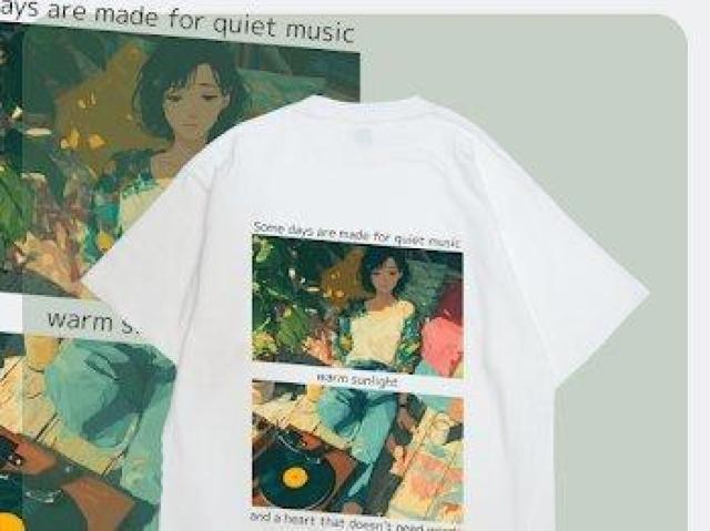 ハイクオリティー Tシャツ 両面 アートシャツ 女の子 レコード < 女性ファッション ハイクオリティー Tシャツ 両面 アートシャツ 女の子 レコード < 女性ファッションの