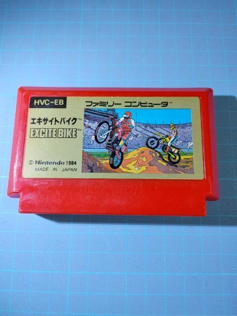 FC エキサイトバイク HVC-EB 1984年製 カセットのみ 中古品 < ゲーム本体/ソフト FC エキサイトバイク HVC-EB 1984年製 カセットのみ 中古品 < ゲーム本体/ソフトの