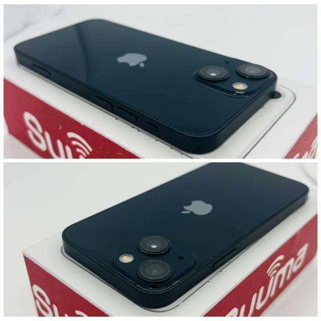 B iPhone 13 mini 256 GB SIM�t���[ �u���b�N �{�� �� �Ɠd/AV�� 
