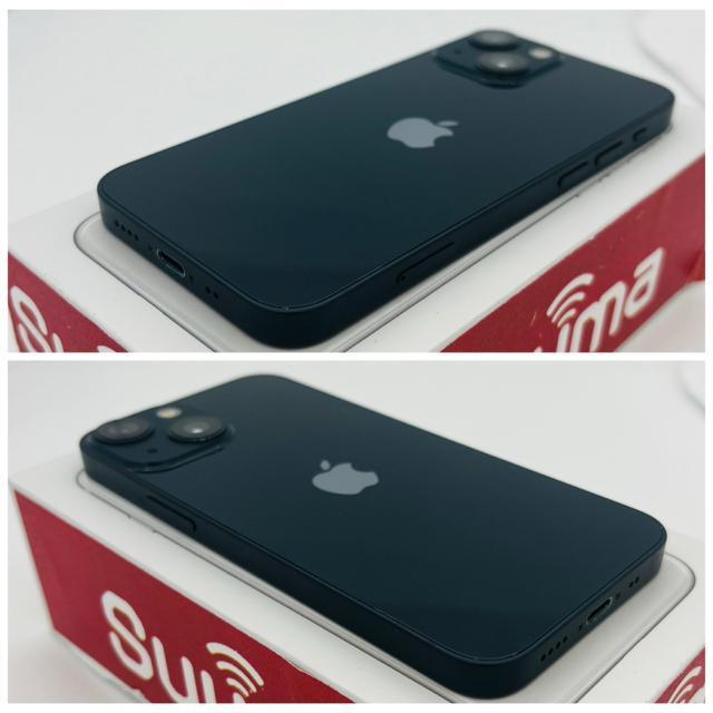 B iPhone 13 mini 256 GB SIM�t���[ �u���b�N �{�� �� �Ɠd/AV�� 