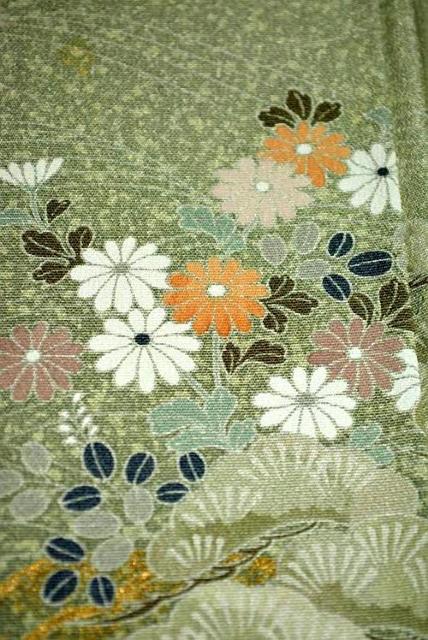 訪問着 送料無料 最高級 美品 作家物 暈染め 金彩 たたき染め 庭園模様 花柄 身丈155.5cm 裄丈62.5cm T3677 < 女性ファッション 訪問着 送料無料 最高級 美品 作家物 暈染め 金彩 たたき染め 庭園模様 花柄 身丈155.5cm 裄丈62.5cm T3677 < 女性ファッションの