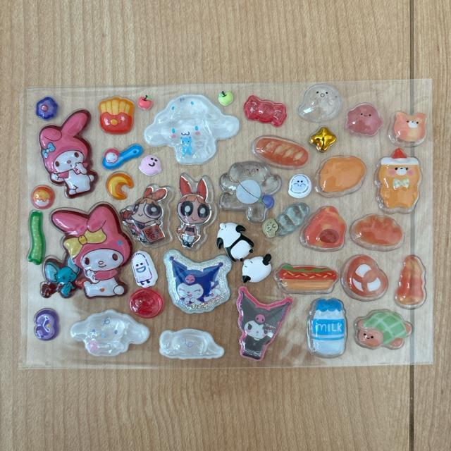 立体 シール ぷくぷく シール シナモロール マイメロ パワパフまとめ売り < インテリア/ライフ 立体 シール ぷくぷく シール シナモロール マイメロ パワパフまとめ売り < インテリア/ライフの