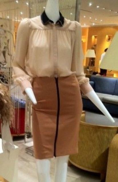 AULA AILAアウラアイラ☆フロントジップペンシルスカート < ブランド  AULA AILAアウラアイラ☆フロントジップペンシルスカート < ブランドの