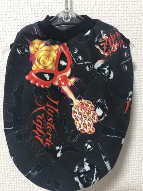 SALE★ハンドメイド*ヒスミニTシャツ*ゴスロリ柄*黒*犬用*SS < ペット/手芸/園芸  SALE★ハンドメイド*ヒスミニTシャツ*ゴスロリ柄*黒*犬用*SS  < ペット/手芸/園芸の