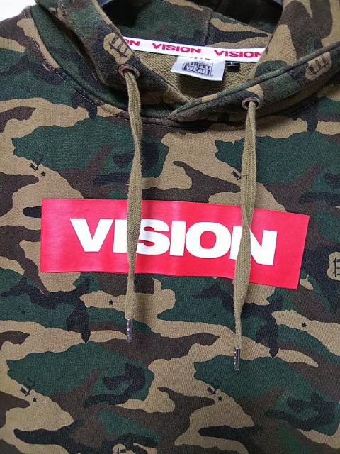 vision 迷彩パーカー BOXロゴ メンズ < ブランド  vision 迷彩パーカー BOXロゴ メンズ < ブランドの