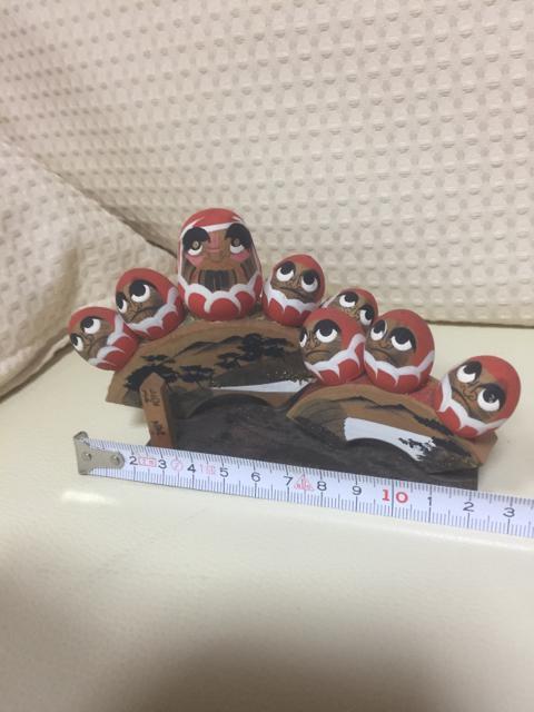 1091.木製置物☆扇☆だるま < インテリア/ライフ  1091.木製置物☆扇☆だるま < インテリア/ライフの