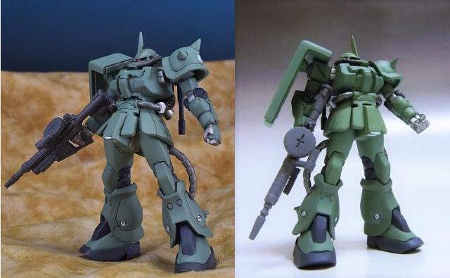 改造品 FW GUNDAM STANDart ザクII後期型 ノイエン・ビッター機 < アニメ/コミック/キャラクター  改造品 FW GUNDAM STANDart ザクII後期型 ノイエン・ビッター機 < アニメ/コミック/キャラクターの