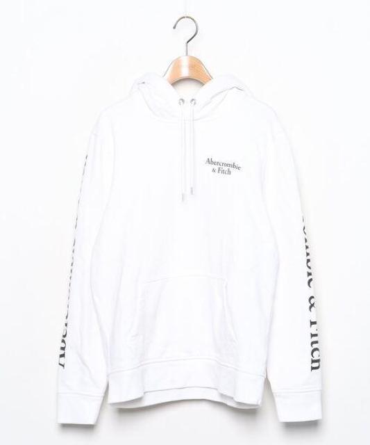 ☆Abercrombie&Fitch アバークロンビーアンドフィッチ アバクロ ビッグロゴ プルオーバー パーカー 裏起毛/S < ブランド ☆Abercrombie&Fitch アバークロンビーアンドフィッチ アバクロ ビッグロゴ プルオーバー パーカー 裏起毛/S < ブランドの