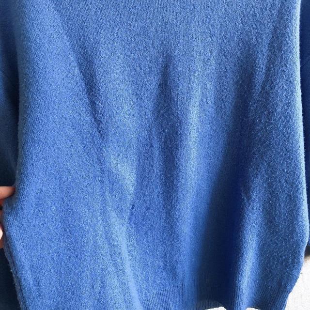 ◆Cour Carre an/クールカレアン◆ボトルネックニット★青み系ブルー*サイレント川口春奈ちゃん♪ < 女性ファッション  ◆Cour Carre an/クールカレアン◆ボトルネックニット★青み系ブルー*サイレント川口春奈ちゃん♪ < 女性ファッションの