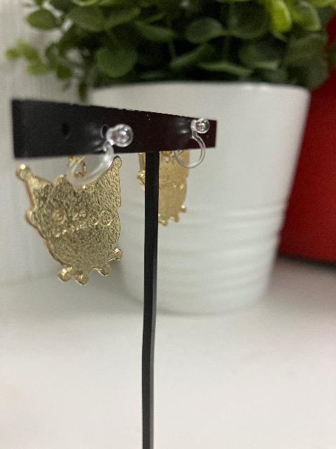 ハンドメイド クロミ 樹脂のノンホールピアス < 女性ファッション  ハンドメイド クロミ 樹脂のノンホールピアス < 女性ファッションの