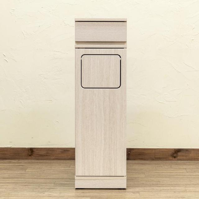 【送料無料】フラップ式ダストボックス 1分別 ゴミ箱 キャスター付き 木目調 ブラウン < インテリア/ライフ  【送料無料】フラップ式ダストボックス 1分別 ゴミ箱 キャスター付き 木目調 ブラウン < インテリア/ライフの