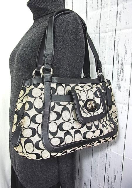 �����K�i���i�R�[�`�@COACH�@�V�O�l�`���[�o�b�N F14934�@�O���[���u���b�N