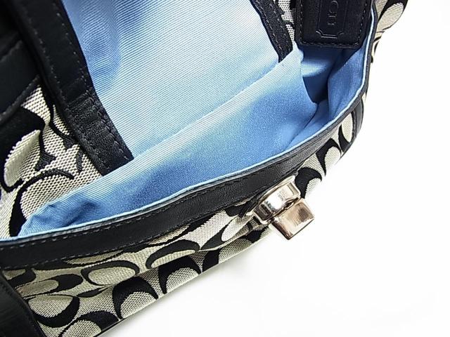 �����K�i���i�R�[�`�@COACH�@�V�O�l�`���[�o�b�N F14934�@�O���[���u���b�N