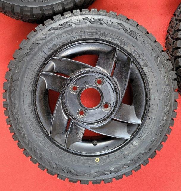 REAL SPORT CLUB / SUPER CROSS 12インチ12×4.5J+40☆110/4穴タイヤ付き4本セット < 自動車/バイク REAL SPORT CLUB / SUPER CROSS 12インチ12×4.5J+40☆110/4穴タイヤ付き4本セット < 自動車/バイク