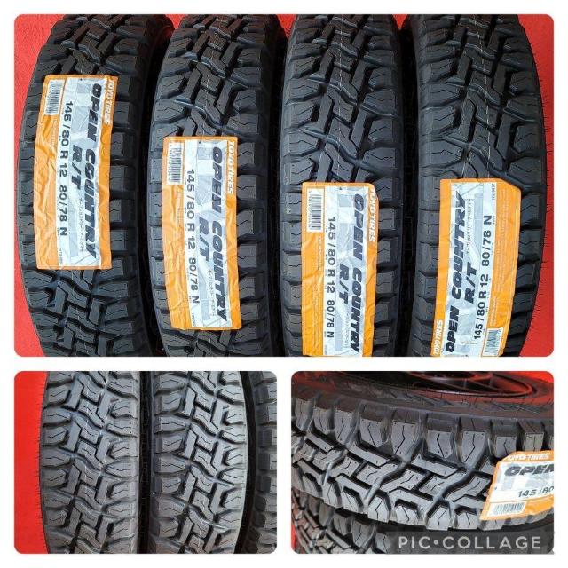 REAL SPORT CLUB / SUPER CROSS 12インチ12×4.5J+40☆110/4穴タイヤ付き4本セット < 自動車/バイク REAL SPORT CLUB / SUPER CROSS 12インチ12×4.5J+40☆110/4穴タイヤ付き4本セット < 自動車/バイク