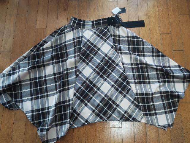 ★チェック柄アシメスカート★L★ < 女性ファッション ★チェック柄アシメスカート★L★ < 女性ファッションの