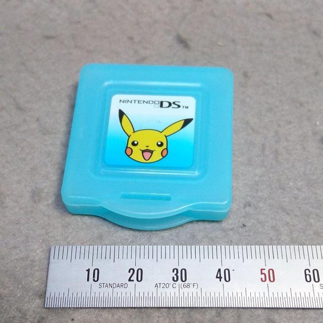 ニンテンドーDS用 ゲームカードケース ピカチュウ 1枚用 < ゲーム本体/ソフト ニンテンドーDS用 ゲームカードケース ピカチュウ 1枚用 < ゲーム本体/ソフトの