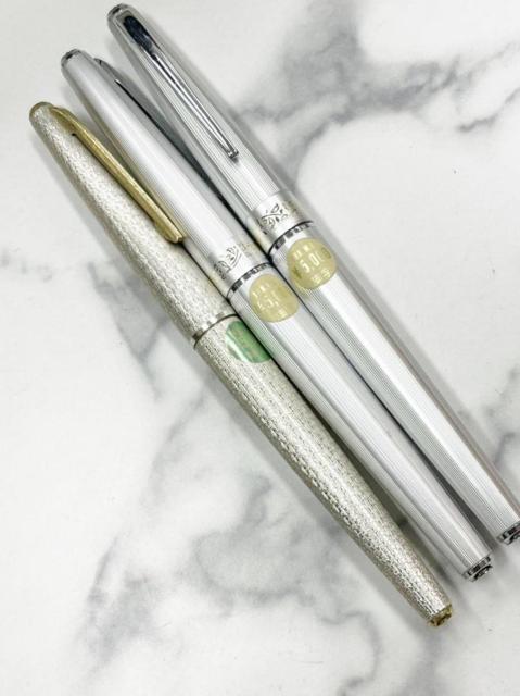 PLATINUM 万年筆 ペン先 K18WG 2本 K14WG 1本セット < インテリア/ライフ PLATINUM 万年筆 ペン先 K18WG 2本 K14WG 1本セット < インテリア/ライフの