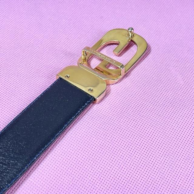 GUCCI グッチ リバーシブル ベルト ゴールド金具 インターロッキング G レッド ネイビー < ブランド GUCCI グッチ リバーシブル ベルト ゴールド金具 インターロッキング G レッド ネイビー < ブランドの