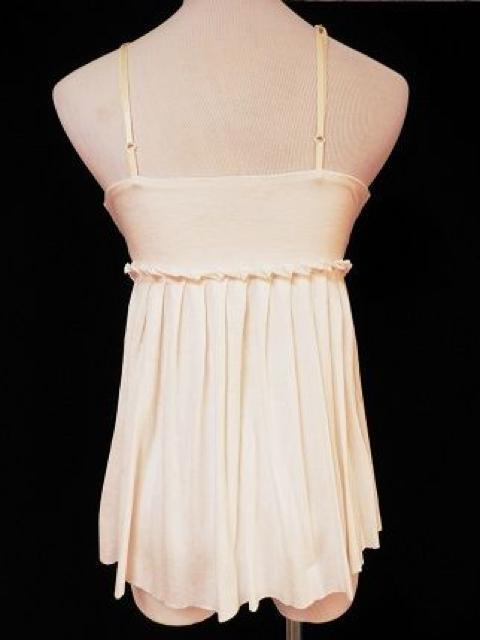 白ホワイトプリーツキャミソールVカットセクシーリゾート < ブランド 白ホワイトプリーツキャミソールVカットセクシーリゾート < ブランドの