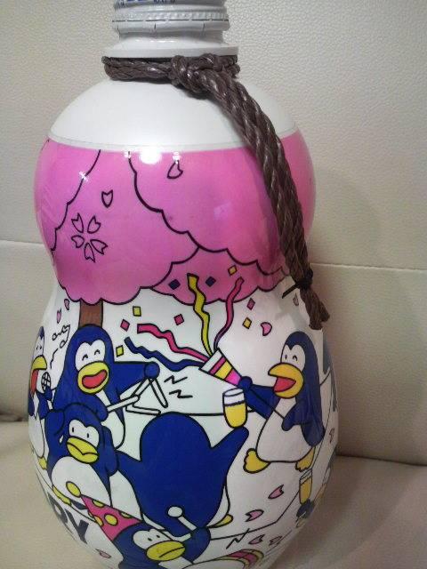 激レア当時モノ サントリー ビール ペンギン瓢箪型樽(空き樽)花見1984 < おもちゃ 激レア当時モノ サントリー ビール ペンギン瓢箪型樽(空き樽)花見1984 < おもちゃの