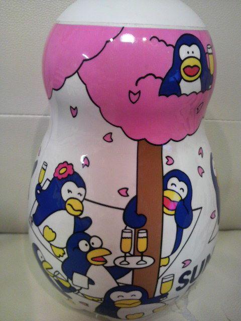 激レア当時モノ サントリー ビール ペンギン瓢箪型樽(空き樽)花見1984 < おもちゃ 激レア当時モノ サントリー ビール ペンギン瓢箪型樽(空き樽)花見1984 < おもちゃの