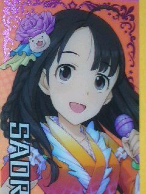 〜アイドルマスター〜『奥山 沙織』のイラスト カード < アニメ/コミック/キャラクター  〜アイドルマスター〜『奥山 沙織』のイラスト カード  < アニメ/コミック/キャラクターの