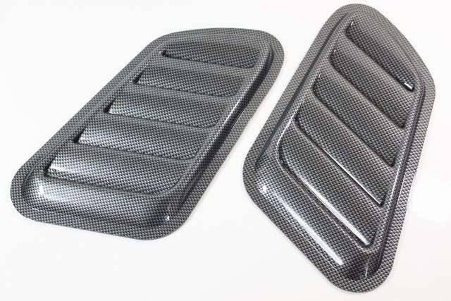 ★ボンネットなどに★汎用ダミーダクト(66) カーボン調 < 自動車/バイク ★ボンネットなどに★汎用ダミーダクト(66) カーボン調 < 自動車/バイク