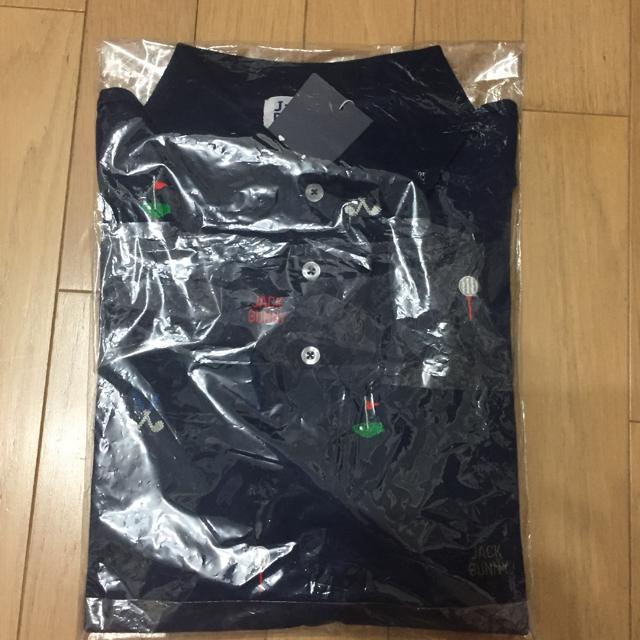 ジャックバニー メンズポロシャツ ゴルフ 濃紺 Lサイズ < レジャー/スポーツ  ジャックバニー メンズポロシャツ ゴルフ 濃紺 Lサイズ < レジャー/スポーツの
