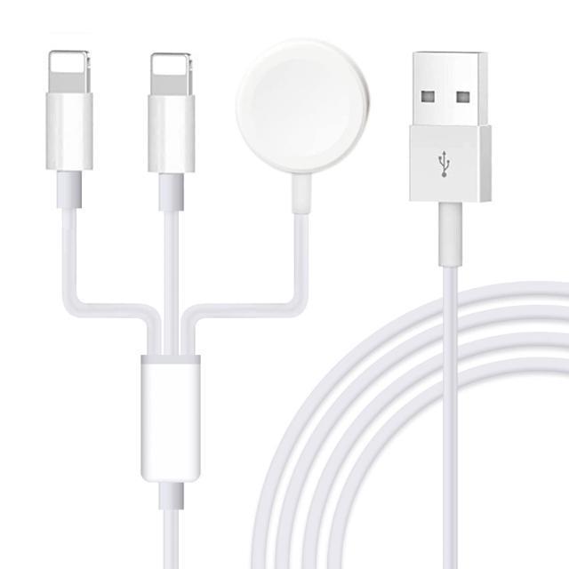 �A�b�v�E�H�b�`�[�d�� Apple Watch 3in1 �[�d�P�[�u��Series�S�V���[�Y�Ή� �����[�d ���C�[�d �}���[�d  �� �Ɠd/AV�� 