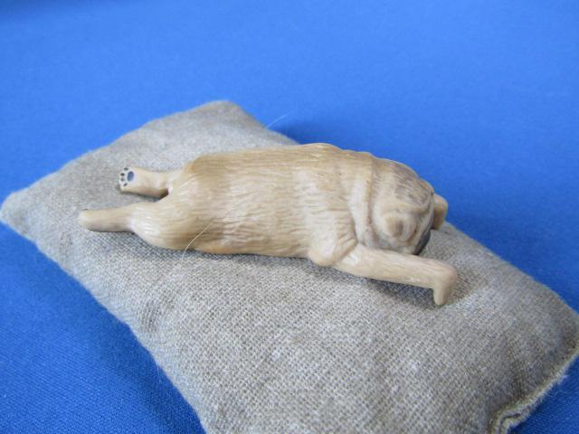 GIジョー 1/6スケール ミニチュア フィギュア玩具 パグ犬 Pug 中国 短鼻 短毛の小型犬のフュギュア < ホビー  GIジョー 1/6スケール ミニチュア フィギュア玩具 パグ犬 Pug 中国 短鼻 短毛の小型犬のフュギュア < ホビーの