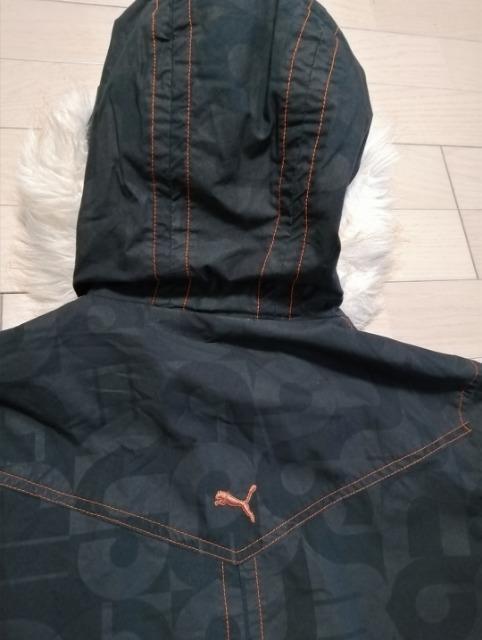 美品★特価★プーマ★ジャケット冬物足長効果抜群ロゴ大活躍必須アイテムブラックフーディ付き < 女性ファッション  美品★特価★プーマ★ジャケット冬物足長効果抜群ロゴ大活躍必須アイテムブラックフーディ付き < 女性ファッションの