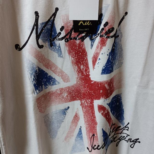 kil?kil★新品★ユニオンジャックプリカットソー/ホワイト?ブラック < 女性ファッション  kil?kil★新品★ユニオンジャックプリカットソー/ホワイト?ブラック < 女性ファッションの
