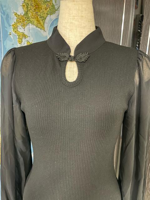 黒長袖ワンピース セクシー 美品 < 女性ファッション  黒長袖ワンピース セクシー 美品 < 女性ファッションの