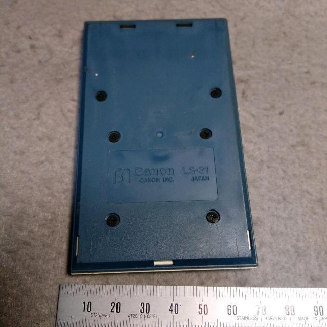 Canon キヤノン 電卓 LS-31 動作確認 < インテリア/ライフ Canon キヤノン 電卓 LS-31 動作確認 < インテリア/ライフの