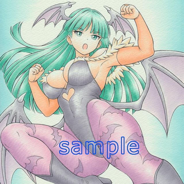 自作イラスト モリガン (ヴァンパイア) キック < アニメ/コミック/キャラクター 自作イラスト モリガン (ヴァンパイア) キック < アニメ/コミック/キャラクターの