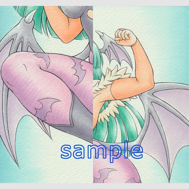 自作イラスト モリガン (ヴァンパイア) キック < アニメ/コミック/キャラクター 自作イラスト モリガン (ヴァンパイア) キック < アニメ/コミック/キャラクターの