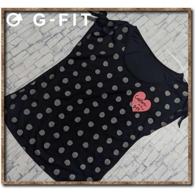 ジーフィット 水玉カットソー 黒 < ブランド ジーフィット 水玉カットソー 黒 < ブランドの
