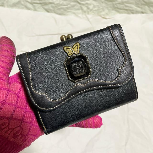 A【ANNA SUI / アナスイ】 レザー / がま口 / 三つ折り財布 < ブランド A【ANNA SUI / アナスイ】 レザー / がま口 / 三つ折り財布 < ブランドの