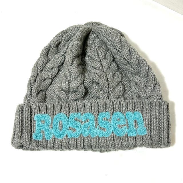 ROSASEN ロサーセン ロゴ ケーブル編み ニット帽 ゴルフ < レジャー/スポーツ ROSASEN ロサーセン ロゴ ケーブル編み ニット帽 ゴルフ < レジャー/スポーツの