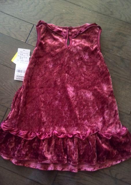 ☆新品☆any FAM☆ベロア生地ワンピース☆90 < キッズ/ベビー ☆新品☆any FAM☆ベロア生地ワンピース☆90 < キッズ/ベビーの