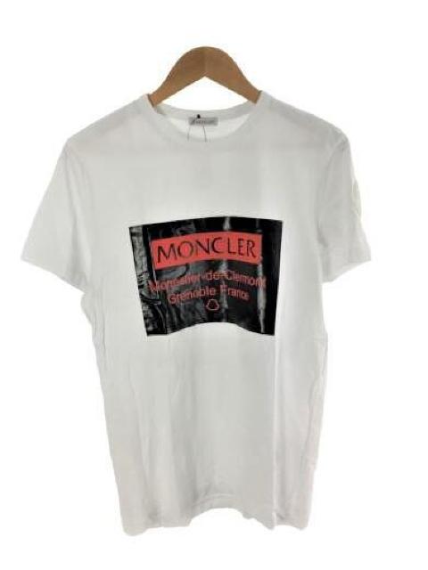 ☆MONCLER モンクレール プリント ロゴ ビッグ ワッペン Tシャツ 半袖/メンズ/M☆モンクレールジャパン 国内正規品 < ブランド ☆MONCLER モンクレール プリント ロゴ ビッグ ワッペン Tシャツ 半袖/メンズ/M☆モンクレールジャパン 国内正規品 < ブランドの