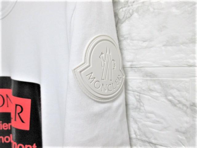 ☆MONCLER モンクレール プリント ロゴ ビッグ ワッペン Tシャツ 半袖/メンズ/M☆モンクレールジャパン 国内正規品 < ブランド ☆MONCLER モンクレール プリント ロゴ ビッグ ワッペン Tシャツ 半袖/メンズ/M☆モンクレールジャパン 国内正規品 < ブランドの